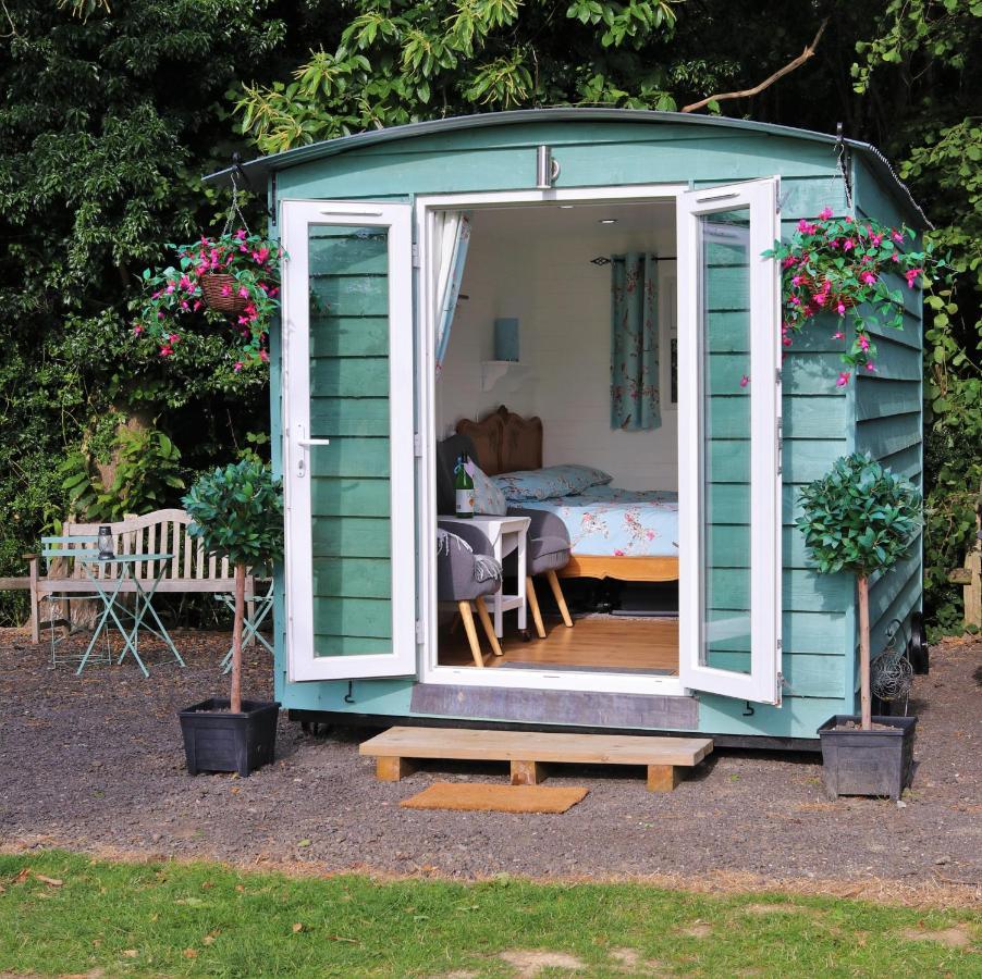 Hopgarden Glamping Luxury Shepherds Huts Wadhurst المظهر الخارجي الصورة